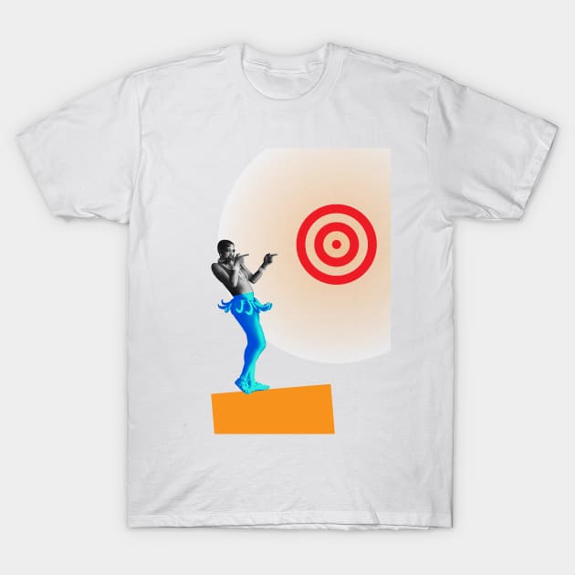 Josephine takes aim T-Shirt by Dez53